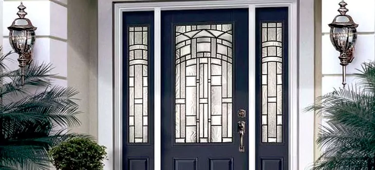 Stained Glass Door Panels in Pace, FL
