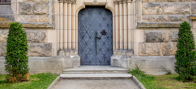 Traditional Double Front Doors in Pace, FL
